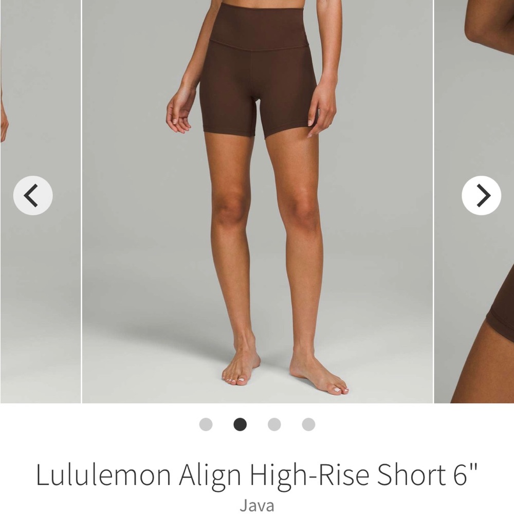 Lululemon Align shorts 6”